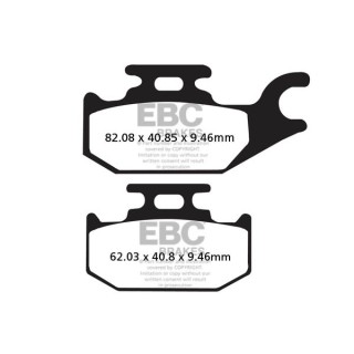 Klocki hamulcowe EBC Brakes FA307R | ATV i SSV