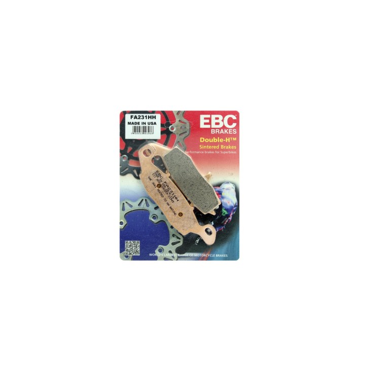 Klocki hamulcowe FA231HH EBC Brakes – Wzmocnione, spiekane, HH
