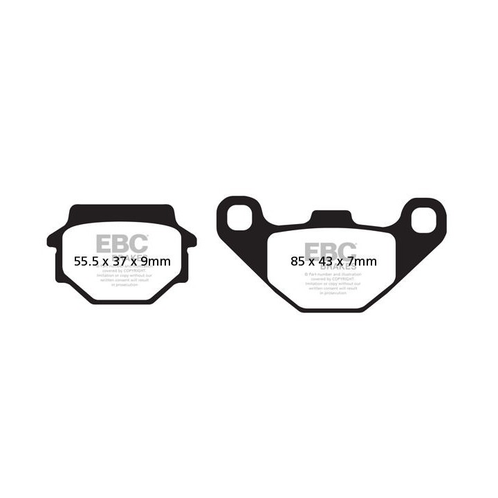 EBC Brakes FA067/3 – Klocki hamulcowe | Sklep Szekla4x4