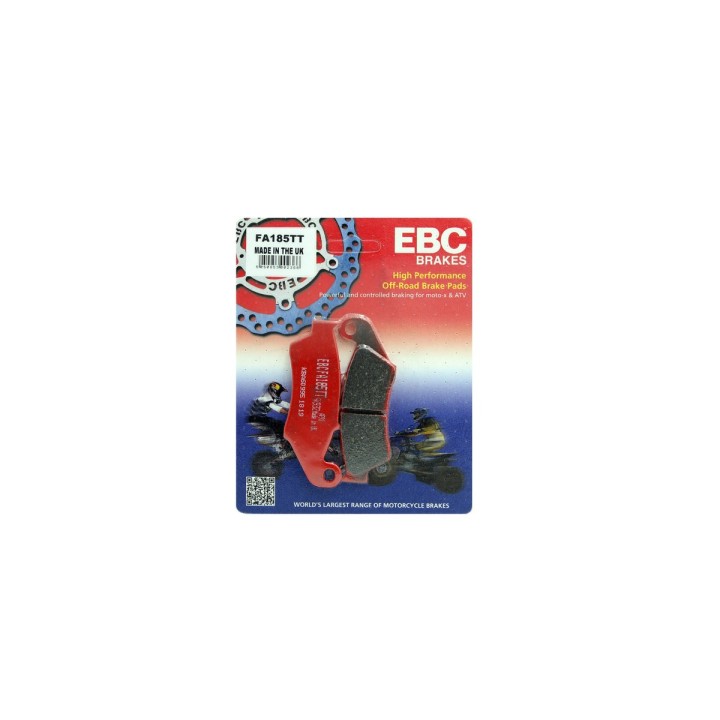 EBC Brakes FA185TT – Klocki hamulcowe przednie lewe
