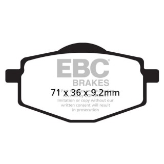 FA101R | Klocki hamulcowe EBC - ujęcie 2
