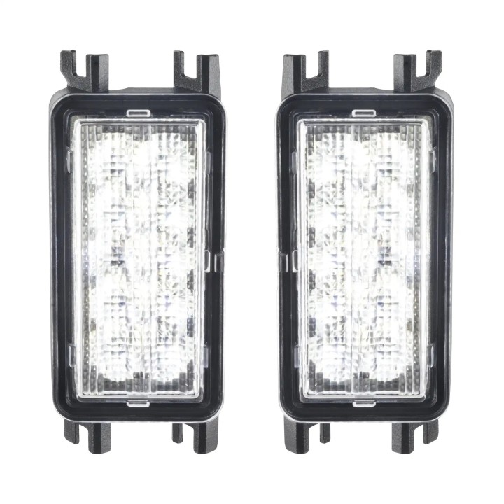 Lampy tylne LED Flush Mount + moduł kierunkowskazów Amber Jeep Wrangler JL | Szekla4x4