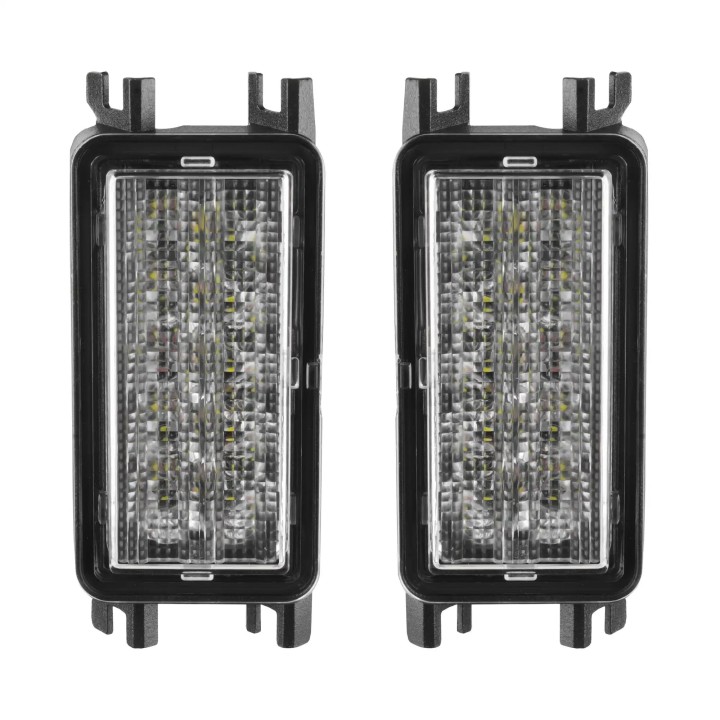 Lampy tylne LED Flush Mount + moduł kierunkowskazów Amber Jeep Wrangler JL | Szekla4x4