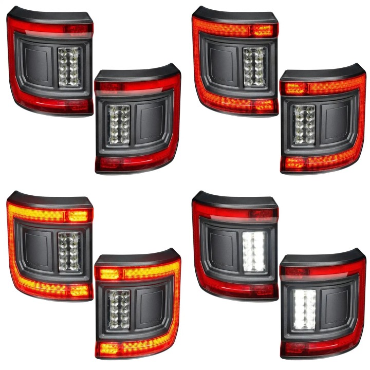 ORACLE Lighting – Zestaw tylnych lamp LED Flush + Amber/White | Jeep Gladiator JT