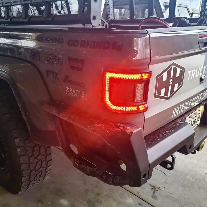 ORACLE Lighting – Zestaw tylnych lamp LED Flush + Amber/White | Jeep Gladiator JT