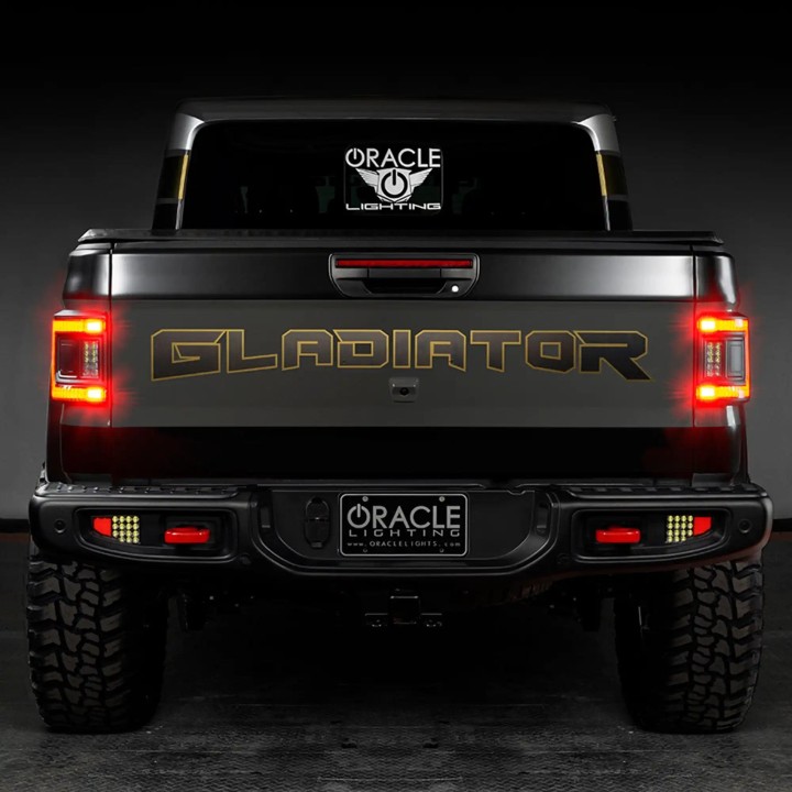 ORACLE Lighting – Zestaw tylnych lamp LED Flush + Amber/White | Jeep Gladiator JT