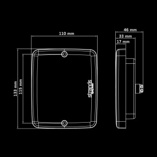 Strands FOR9T Illusion – światło cofania i przeciwmgłowe LED