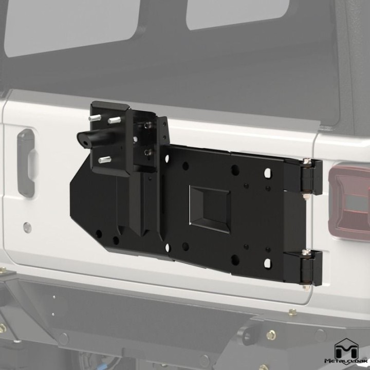 MetalCloak SportGate – Wzmocniony uchwyt koła zapasowego do Jeep JL Wrangler