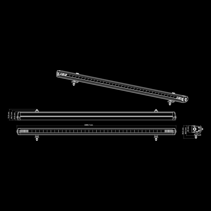 Strands Siberia XPA SR 42″ – Listwa LED Off-Road | Mocny Long Range