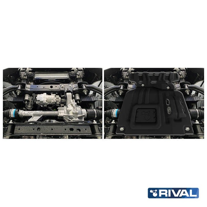Osłona Silnika Ranger Raptor 2022- Amarok 2023- RIVAL 4x4 Osłony i zderzaki - ujęcie 2