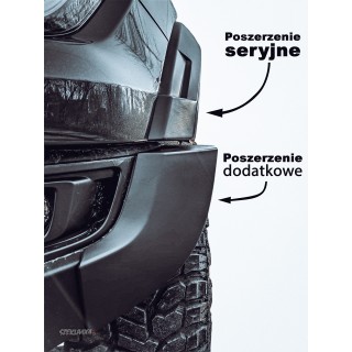 Poszerzenia błotników Ford Ranger Raptor 2023+ | Off-road | Szekla4x4