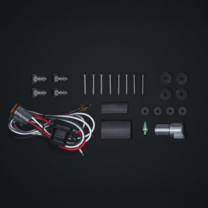 NUUK E-Line Duo Black LED Bar 2×10” | Ramka Tablicy