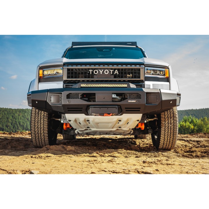 Zderzak aluminiowy Toyota Land Cruiser 250 2024- | płyta wyciągarki RIVAL 4x4 Osłony i zderzaki - ujęcie 4