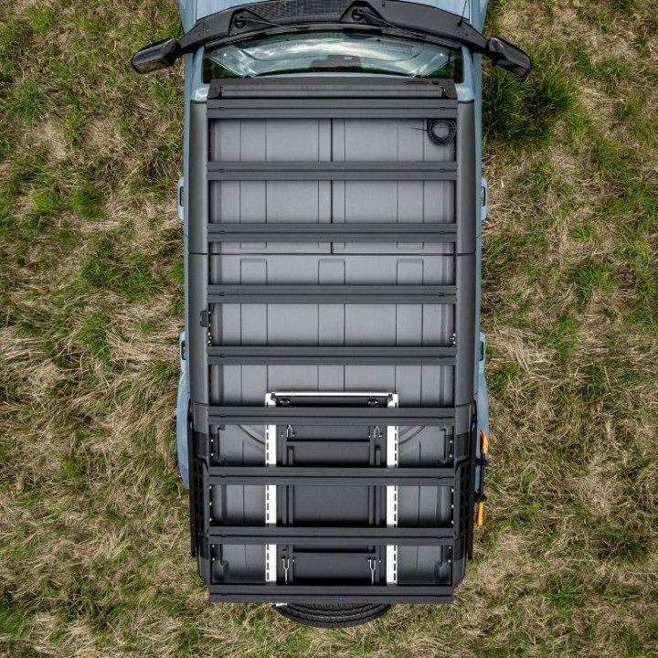 Stolik kempingowy OX PRO pod bagażnik dachowy, aluminium
