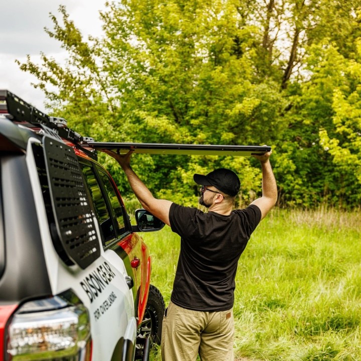 Stolik kempingowy OX PRO pod bagażnik dachowy, aluminium