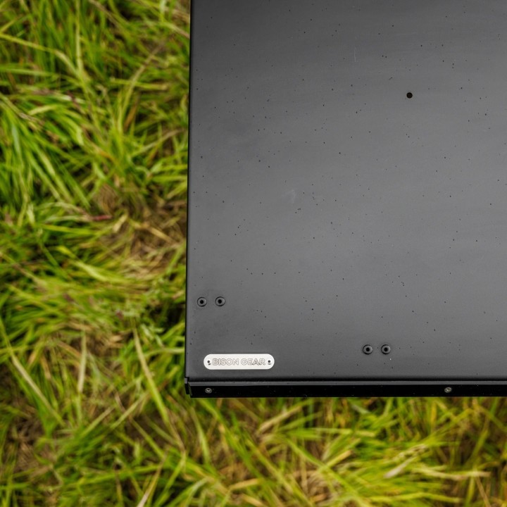 Stolik kempingowy OX PRO pod bagażnik dachowy, aluminium