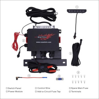 Voswitch JL500 zestaw przełączników do Jeep Wrangler JL - ujęcie 2