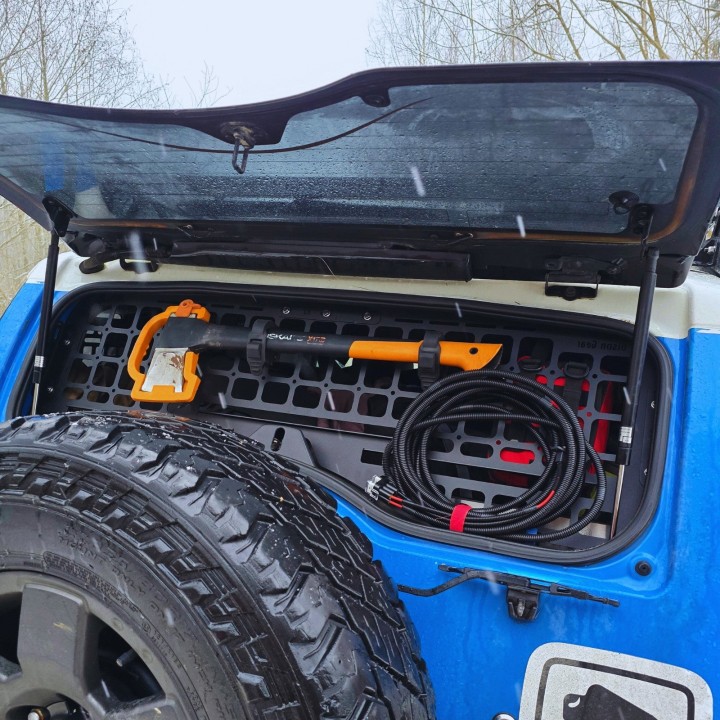 Panel MOLLE na Tylną Szybę - TOYOTA FJ Cruiser