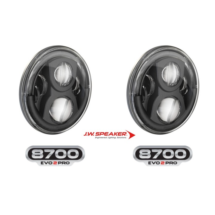 Zestaw 2× J.W. Speaker 8700 EVO 2 PRO 0556981 – Reflektory LED 7″