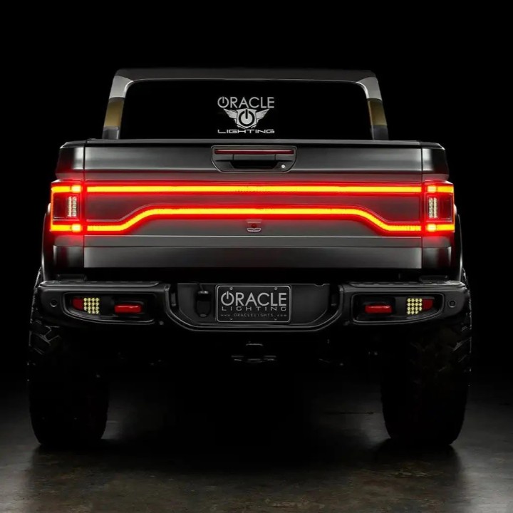 Racetrack LED Tailgate Panel Light for Jeep Gladiator JT