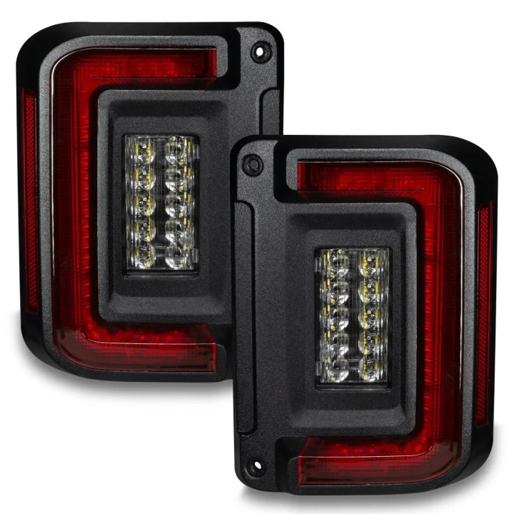 Zestaw EU lamp tylnych LED flush Jeep Wrangler JK