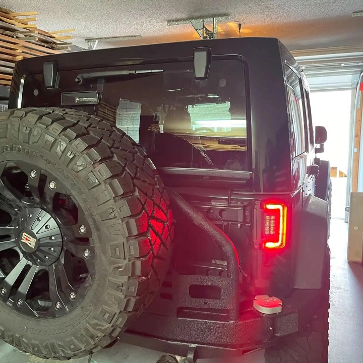 Zestaw EU lamp tylnych LED flush Jeep Wrangler JK