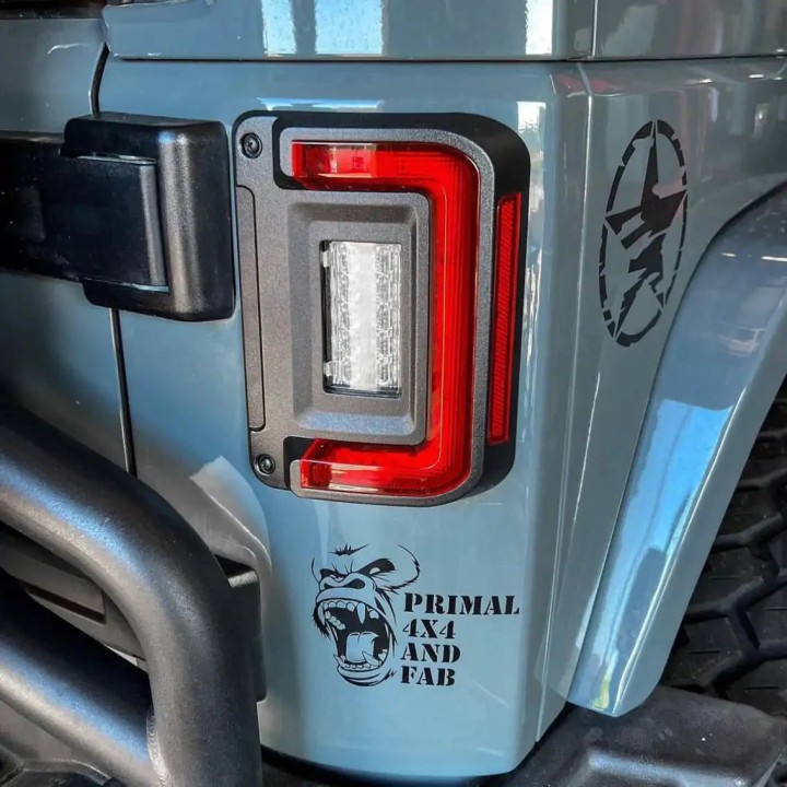 Zestaw EU lamp tylnych LED flush Jeep Wrangler JK
