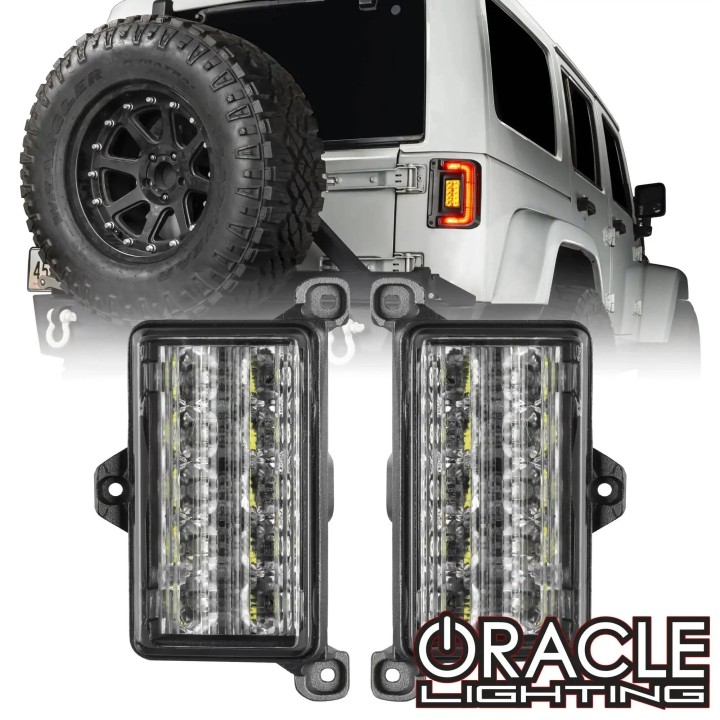 Zestaw EU lamp tylnych LED flush Jeep Wrangler JK