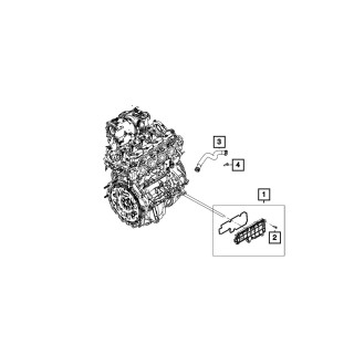 Separator Oleju Jeep Wrangler JL 04893609AD Mopar - ujęcie 2