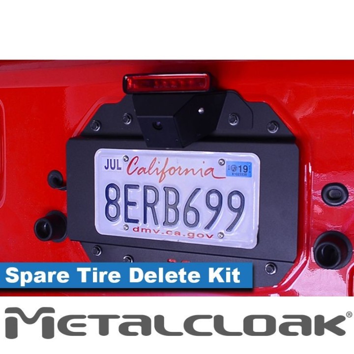 MetalCloak Spare Tire Delete Kit Jeep Wrangler JL – Szekla4x4.pl