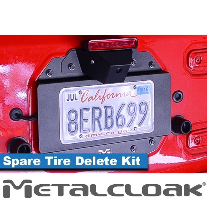MetalCloak Spare Tire Delete Kit Jeep Wrangler JL – Szekla4x4.pl