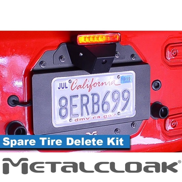 MetalCloak Spare Tire Delete Kit Jeep Wrangler JL – Szekla4x4.pl