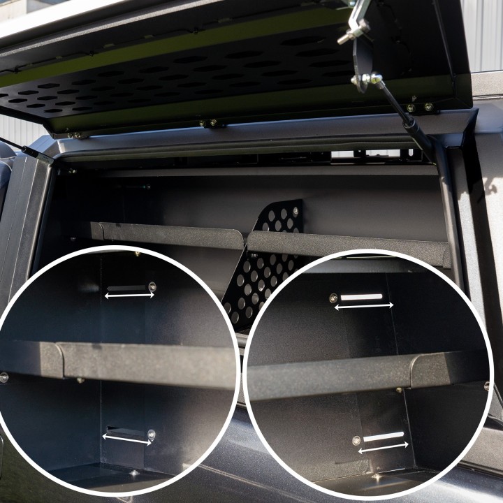 Zabudowa Hardtop Toyota Hilux (2016-2025) + 2 x BOX