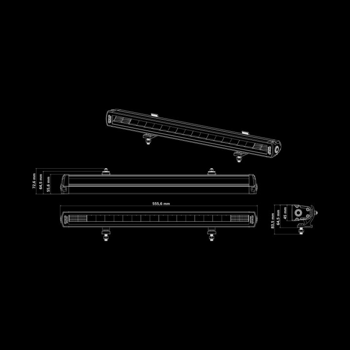 Listwa LED Strands Siberia XPA SR 22 809412A Hello