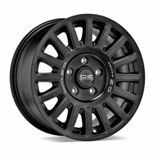 OZ RALLY RAID MATT BLACK 8×17″ 5×127 ET0 | Jeep Wrangler JL