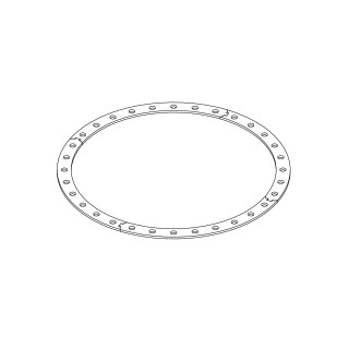 Dystans felgi BEADLOCK - Na 4 felgi 17"