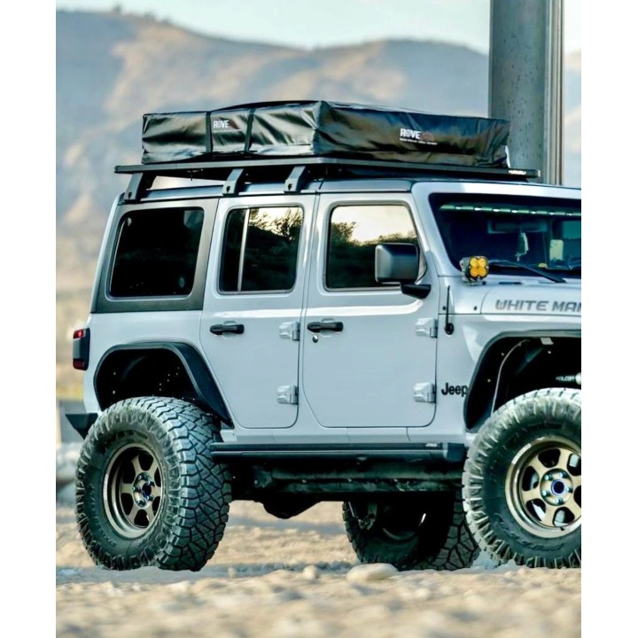 Bagażnik dachowy aluminiowy Jeep Wrangler JL 2017-