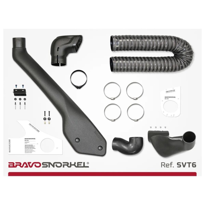 Snorkel Volkswagen T5 BRAVO SVT6 prawa strona