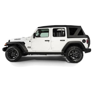 miękki dach elektryczny eTop Squareback Wrangler JL 4D | Bestop