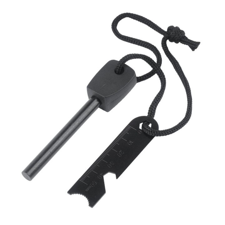 Krzesiwo magnezowe Fosco 429746 czarne survival