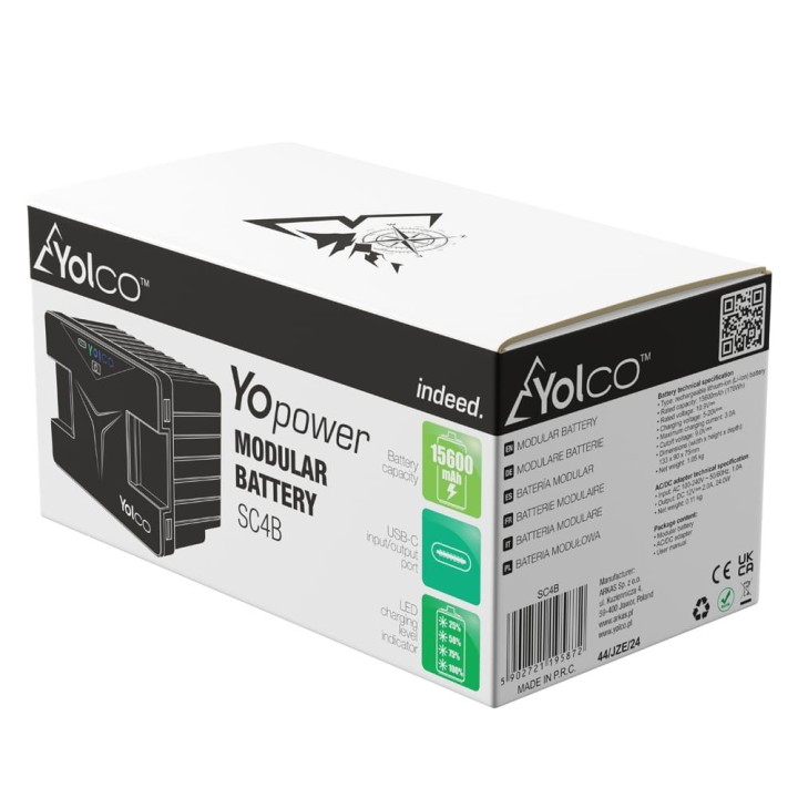 Bateria modułowa Yolco SC4B 15600 mAh do lodówek