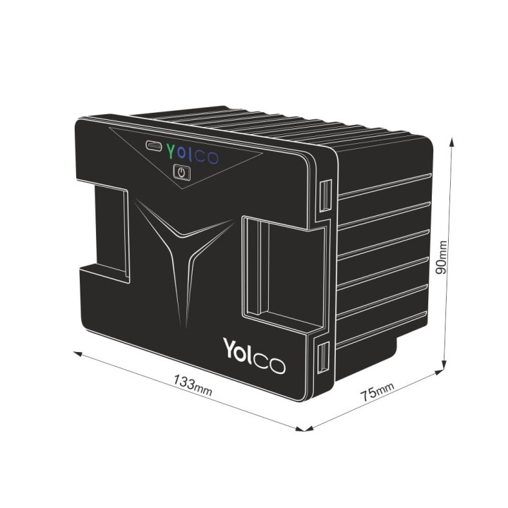 Bateria modułowa Yolco SC4B 15600 mAh do lodówek
