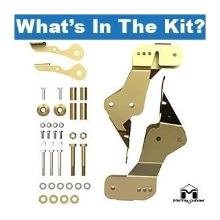MetalCloak HD Control Arm Pro’lignment Kit JL/JT – drop brackety wahaczy 2,5–4,5"