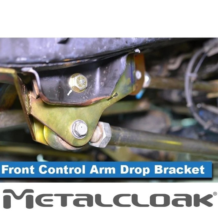MetalCloak HD Control Arm Pro’lignment Kit JL/JT – drop brackety wahaczy 2,5–4,5"
