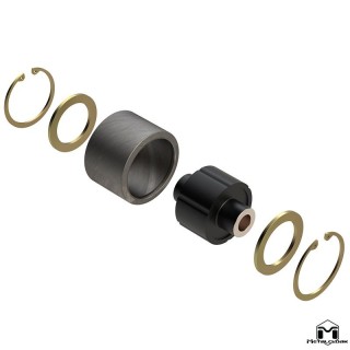 Durofelx 2 5/16" x 9/16" BH x 2 5/8" Metalcloak