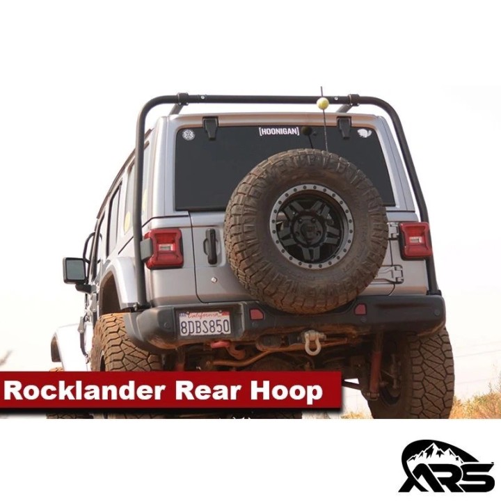 Tylny pałąk bagażnika Rocklander Metalcloak Jeep Wrangler - ujęcie 3
