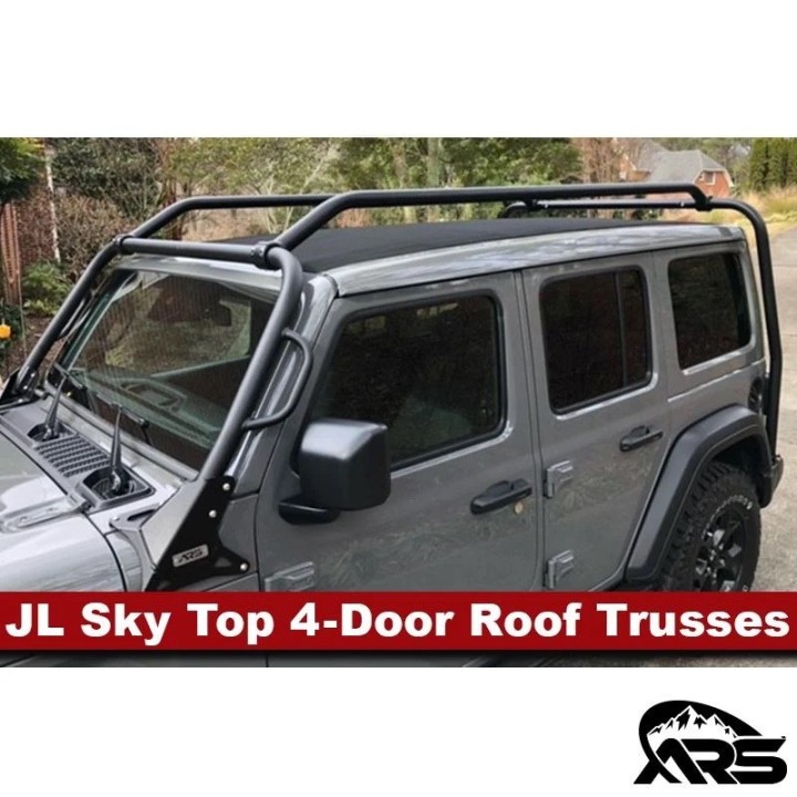Pałąki górne Jeep Wrangler JL 4D JLU Sky One Touch top METALCLOAK - ujęcie 3
