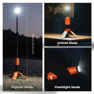 ouTask – latarka kempingowa 2w1 12000 mAh