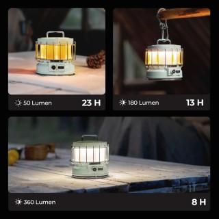 FLEXTAIL MAX LANTERN – latarnia 3w1 z power bankiem 9600 mAh