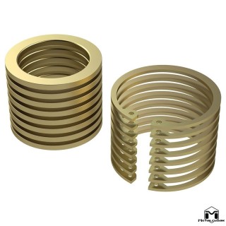 Zestaw serwisowy MetalCloak do tuleji Duroflex 2.25"